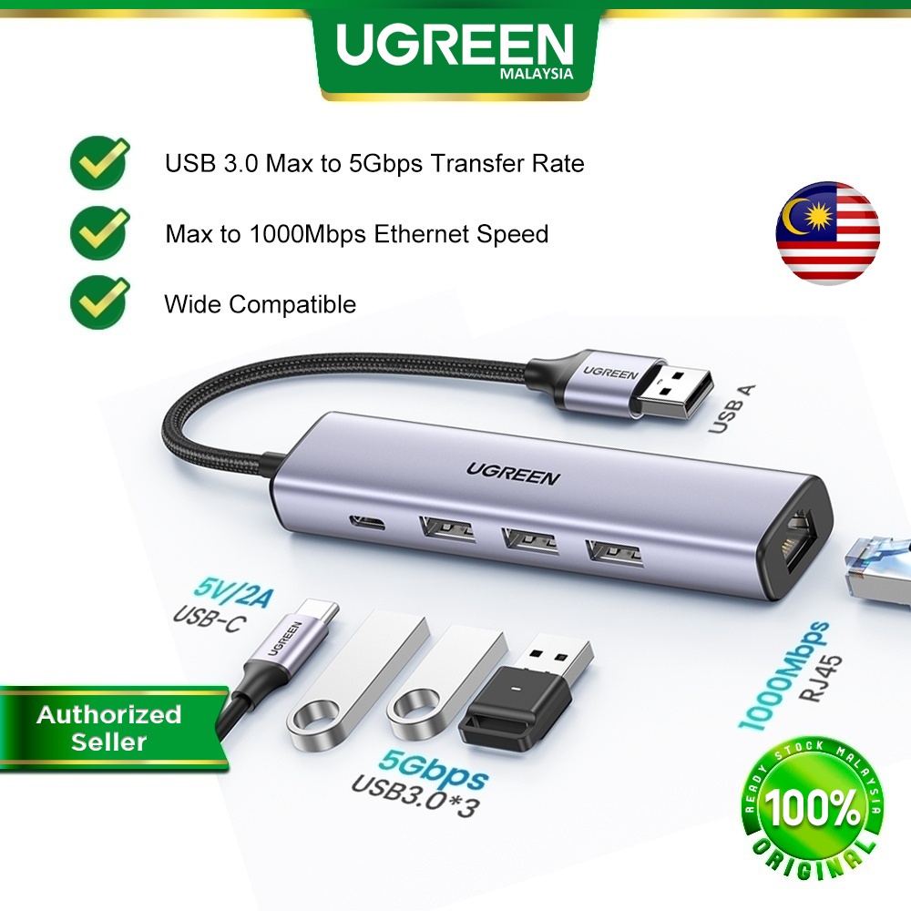 UGREEN USB Adapter 1000Mbps USB3.0 HUB USB Laptop