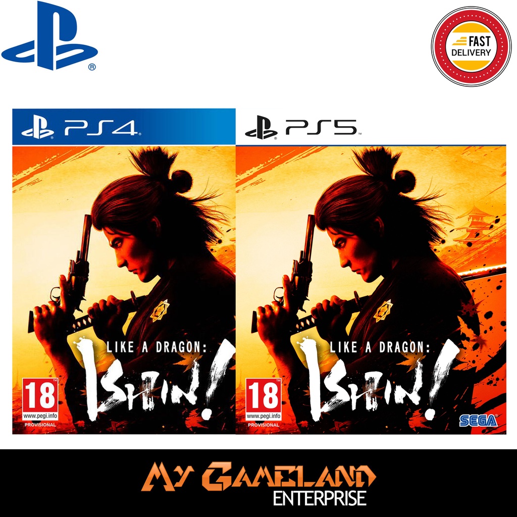 PS4 / PS5 Like A Dragon Ishin (R3/R4)(English/Chinese)人中之龙 维新! 极 (BRAND ...