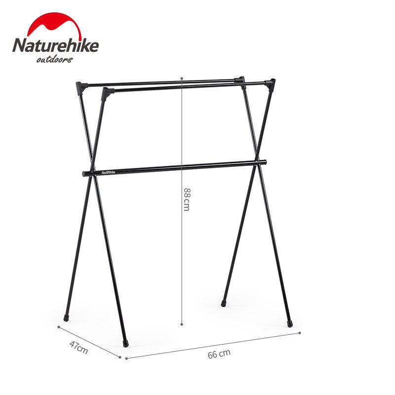 Naturehike Camping Hanging Rack Aluminum Alloy Triangle Shelf Hanger ...