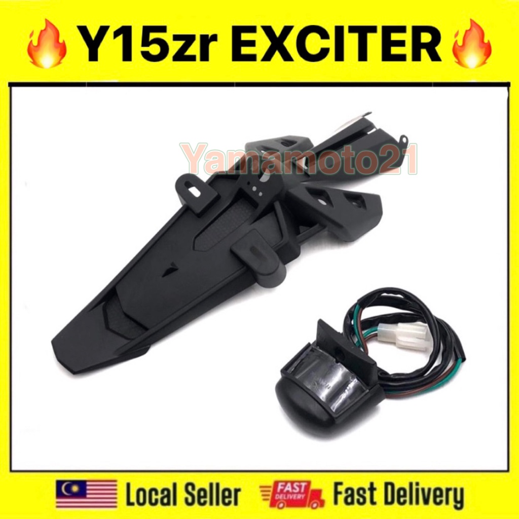 YAMAHA Y15zr Y15 V1 V2 EXCITER REAR FENDER EKOR BELAKANG MUD GUARD ...