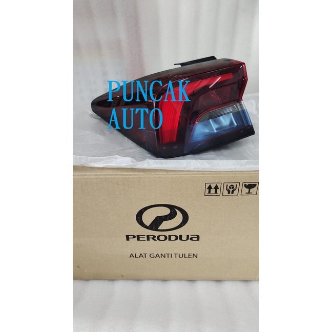 ORIGINAL PERODUA ALZA 2022 TAIL LAMP REAR LIGHT LAMPU BELAKANG Shopee