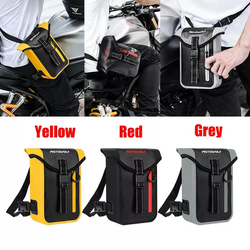 Universal Motorcycle Waterproof Leg Bag Mobile Phone Purse Fanny Pack Drop Waist Leg Bag For BMW