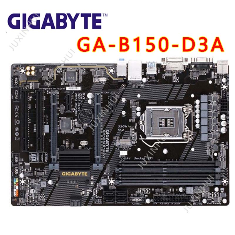 Gigabyte GAB150D3A original desktop motherboard B150D3A DDR4 Socket
