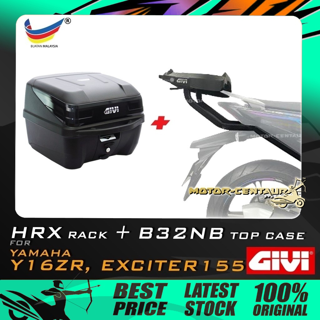 Set Kombo Kotak Box Givi B Nb Top Case Givi Yamaha Y Y Zr Hrx Latest Hrv W Led Light