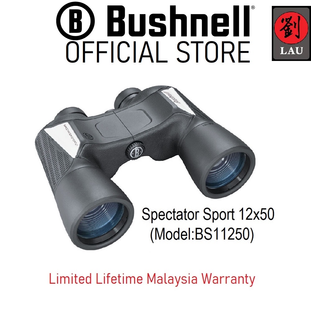 (Ready Stock)Bushnell Spectator Sport Binoculars 12X50 (Model BS11250) Shopee Malaysia