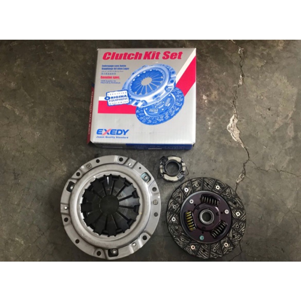 Exedy heavy duty clutch set including bearing for PERODUA KELISA KENARI VIVA 1.0 (Original Japan