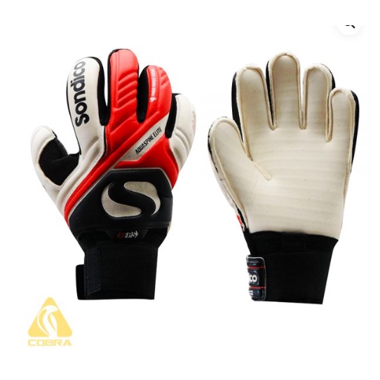 SONDICO AQUASPINE ELITE JUNIOR GOALKEEPER GLOVES (RED) Shopee Malaysia
