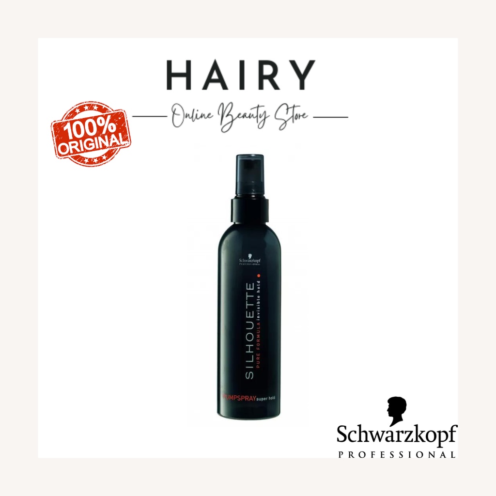 Spray Coiffant Schwarzkopf Silhouette - Tenue Extra Forte 200ml, Neuf Et Parfait Pour Les Coiffures Durables
