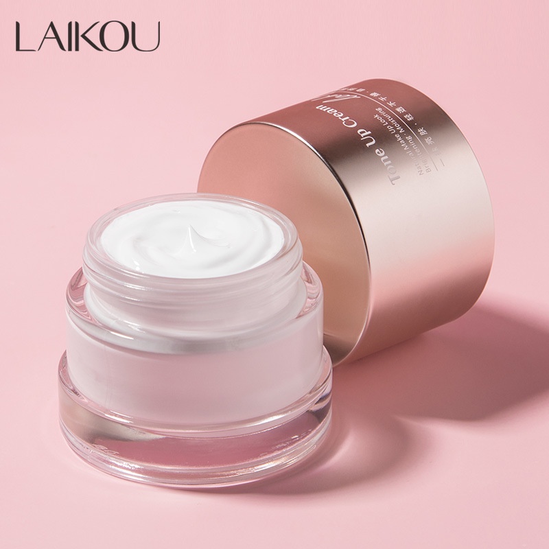 LAIKOU Tone Up Cream Moisturizing Oil Control Instant Brighten Skin