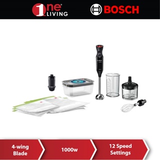 Bosch MSM 4B620 Hand Mixer With Accessories 1000W Silver