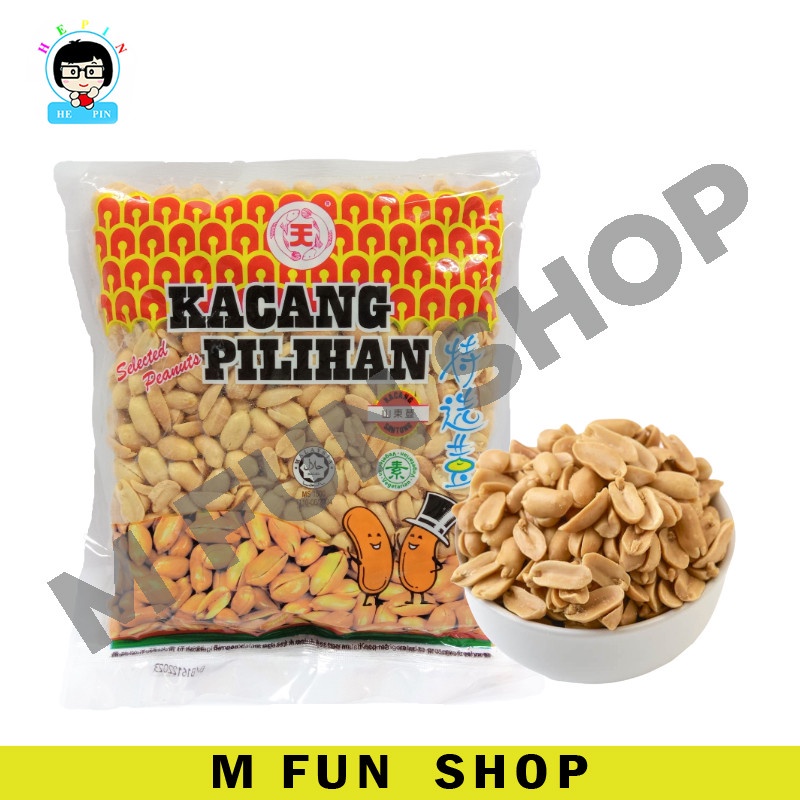 Ready Stock Tcsb 500g Peanut Kacang Pilihan Kacang Shandong Kering