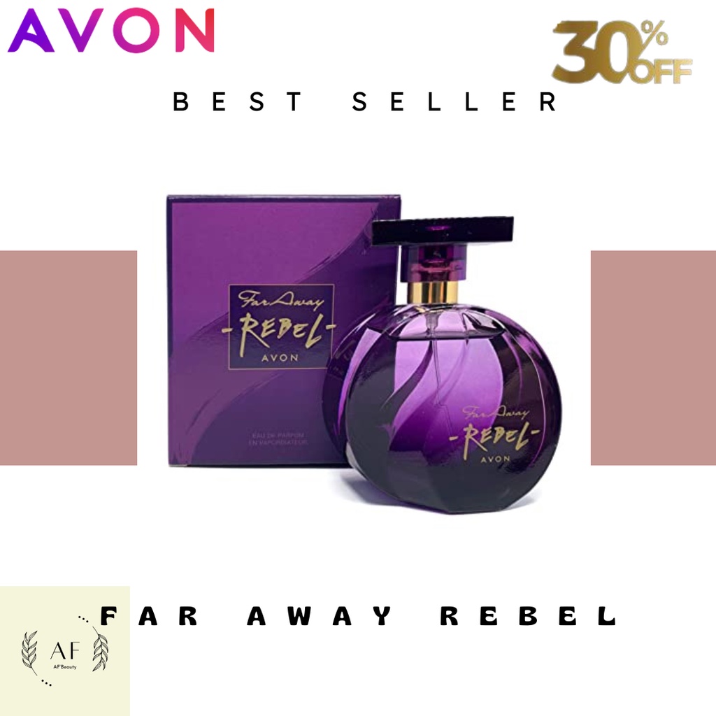  Avon Far Away Rebel Eau de Parfum for Women 50ml