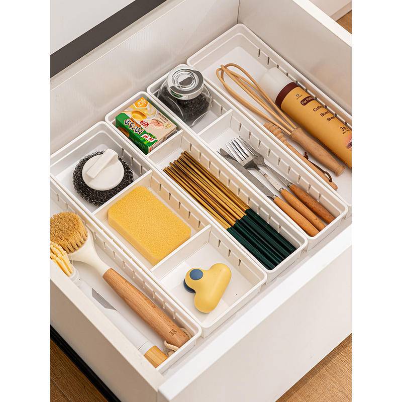 Study Drawer Compartment Storage Box Desk Desk Organizer Box Data Cable ...