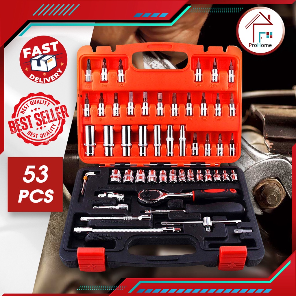 53pcs 1/4