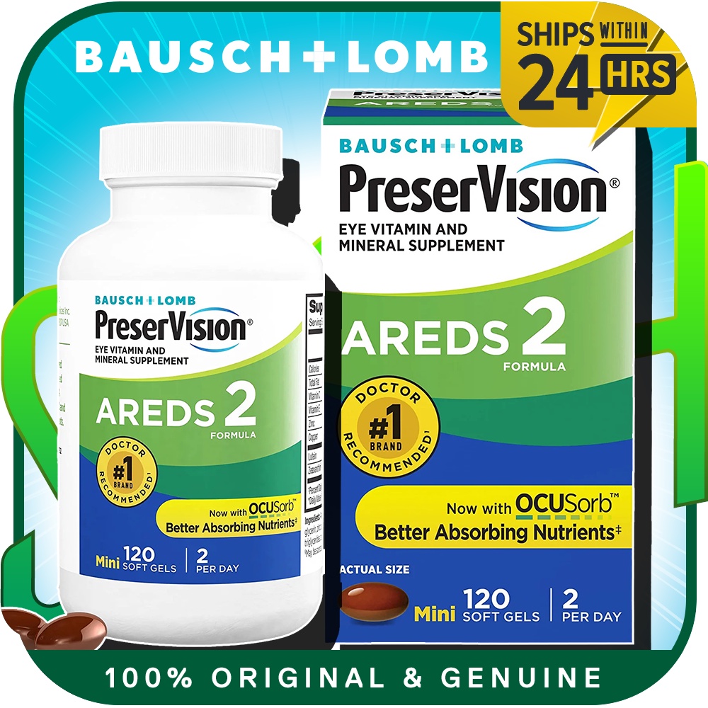 PreserVision AREDS 2 Eye Vitamin & Mineral Supplement Shopee Malaysia