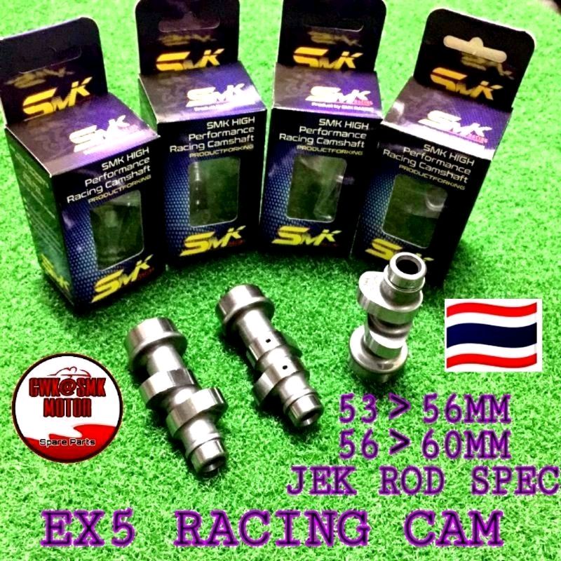 SMK SEM CAM WAVE100 KRISS100 EX5 CLASS DREAM RACING CUSTOM CAM SHAFT V1 ...