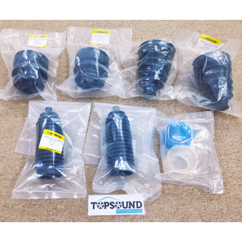 KENKYO DRIVE SHAFT BOOT SET (OUTER & INNER) / STEERING BOOT SET ...