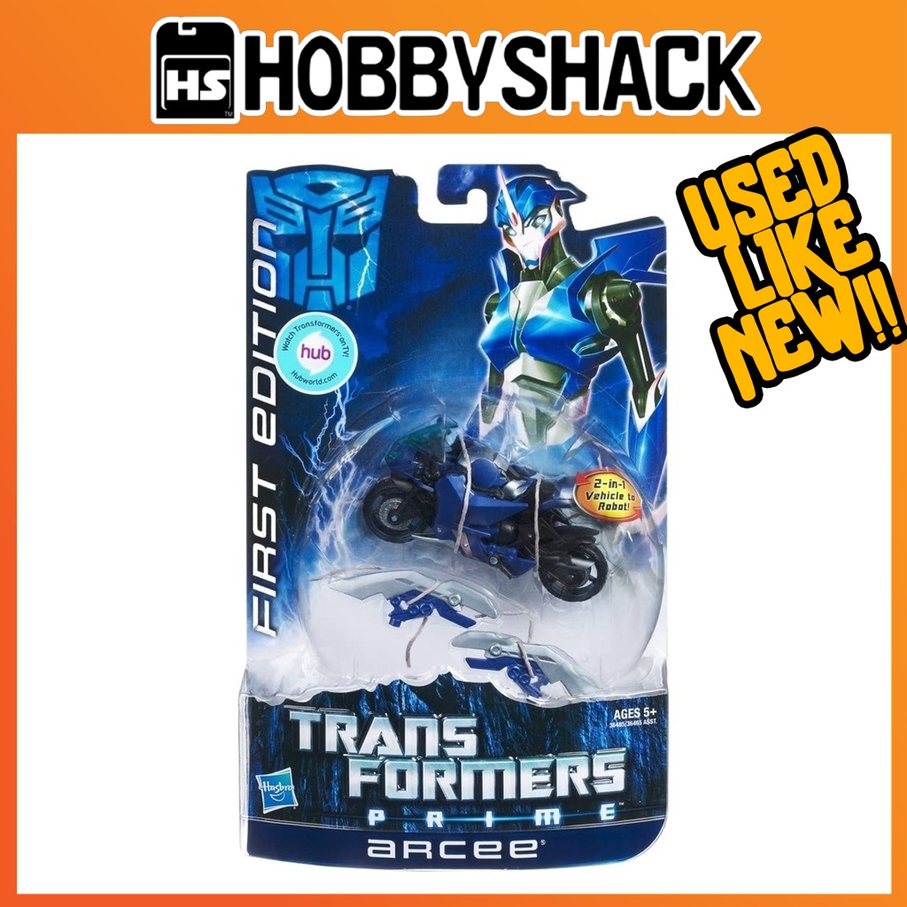 Transformers Prime Deluxe Arcee First Edition Shopee Malaysia