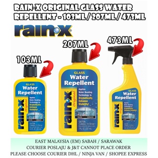 Rain-X / Rain X Original Glass Water Repellent (207ml) Rainx Original