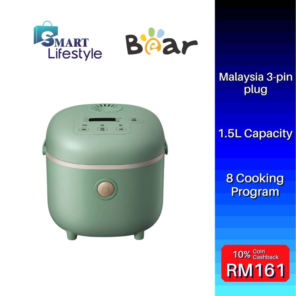 Smart Rice Cooker 1.5L, Smart Sensor