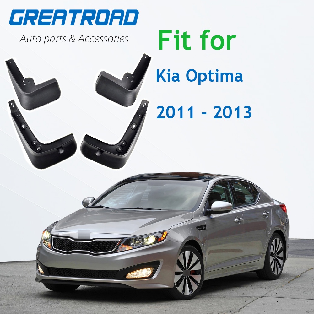 4pcs Car Mud Flaps for Kia Optima 2011 2012 2013 sx Front Rear Fender