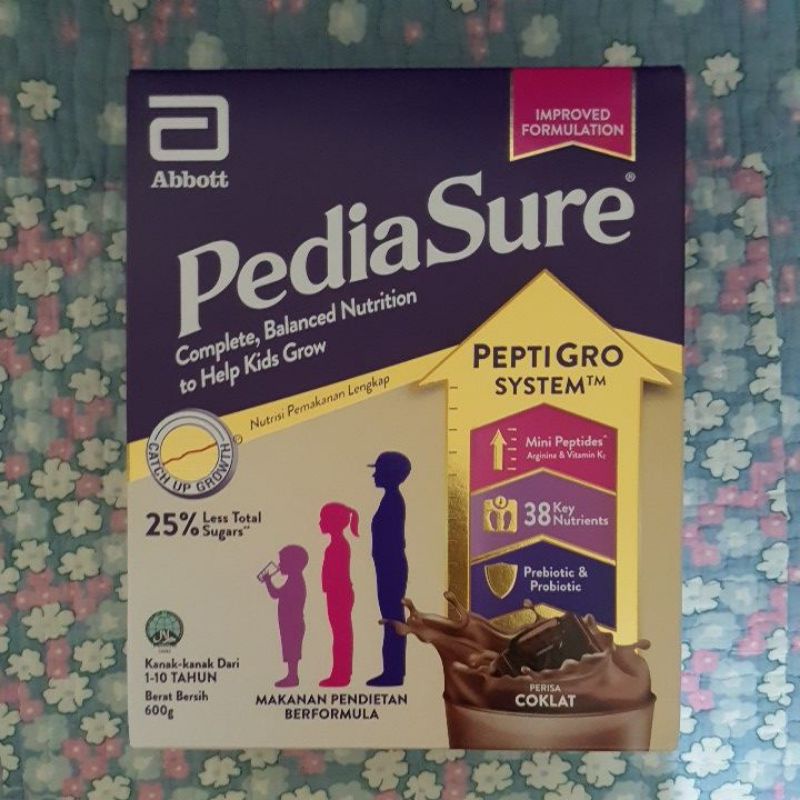 Pediasure Peptigro 1-10 Years 600g (Chocolate Flavour)(Expiry Date:06/ ...