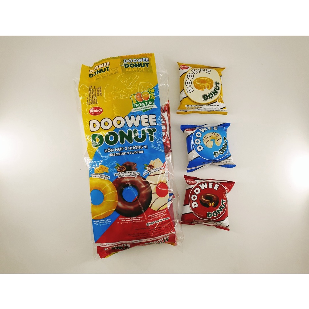 Doowee Donut Assorted (30G X 12 Packs) | Shopee Malaysia