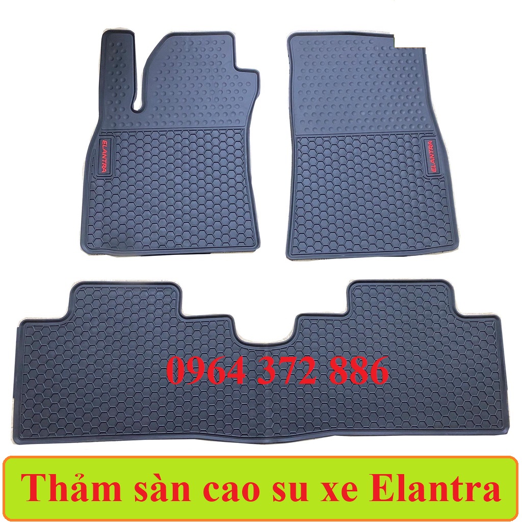 Floor Mats, 3D Rubber Floor Liners For Elantra 2016 2021, 2022, 2023