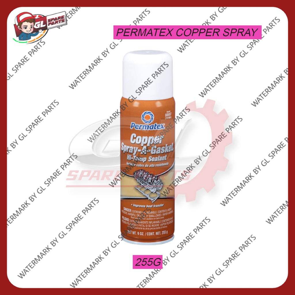PERMATEX COPPER SPRAYAGASKET HITEMP SEALANT 255G Shopee Malaysia