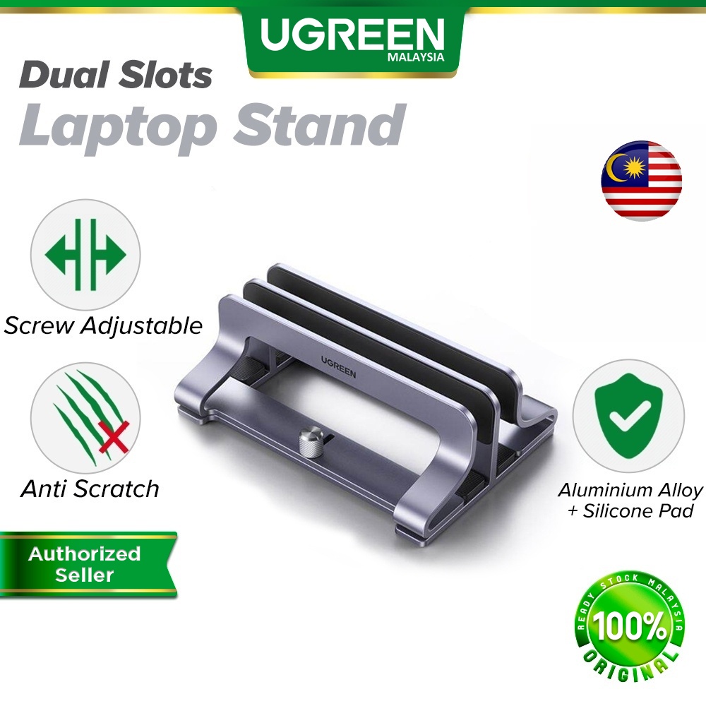 UGREEN Vertical Laptop Stand Desk Adjustable Laptop Stand Holder
