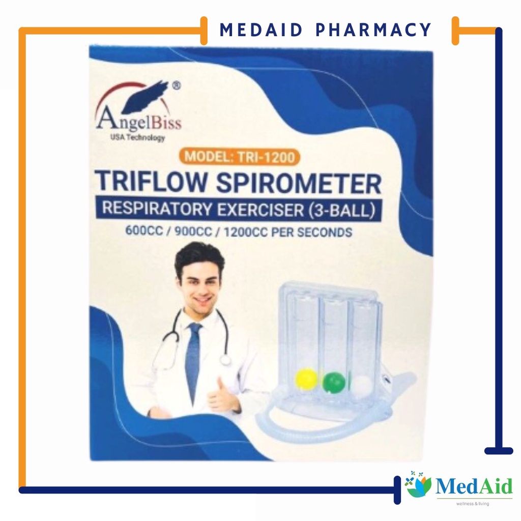 Angelbiss Triflow Spirometer | Shopee Malaysia