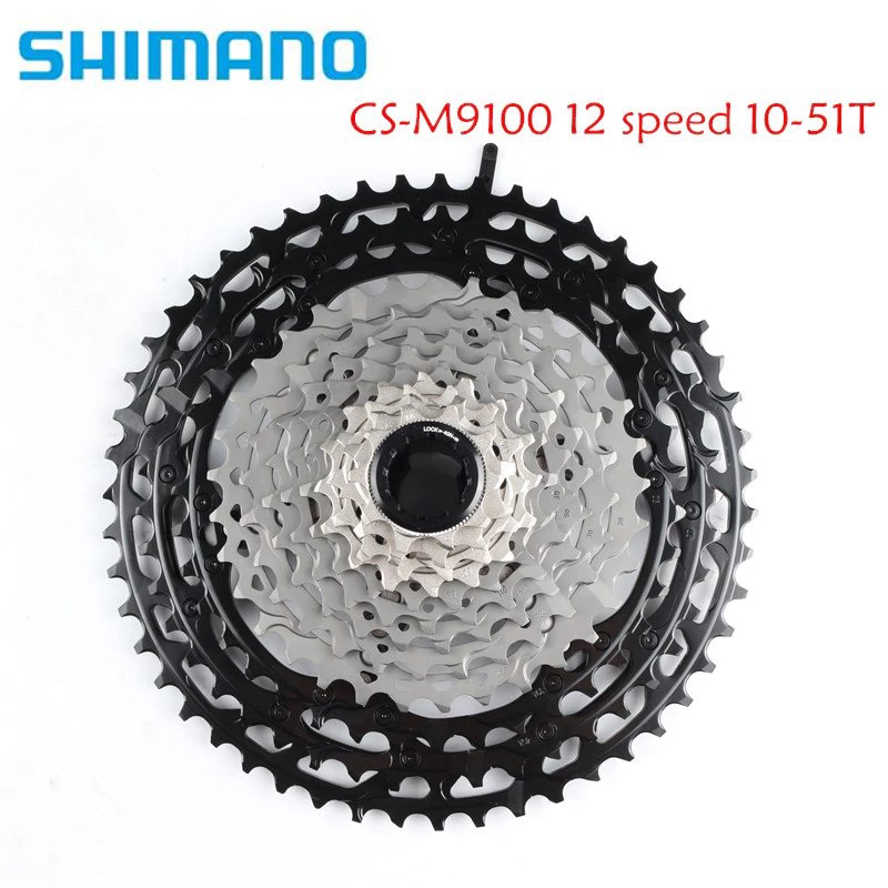 Shimano Xt R CS-M9101 12-Speed Cassette - 10-51t (Micro Spline