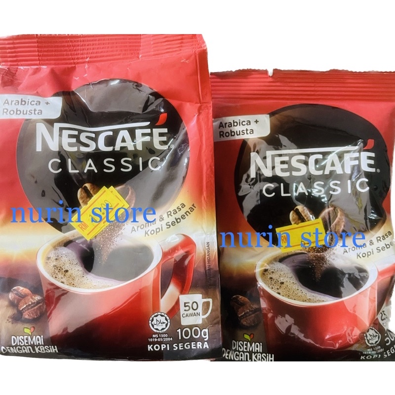 Nescafe Classic 50g100g Shopee Malaysia 2511