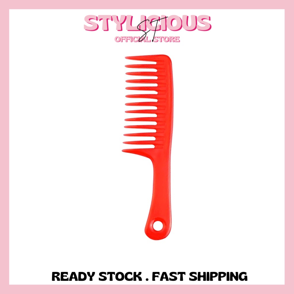 PROFESSIONAL Transparent Giant Comb (RED) (ST) | Shopee Malaysia