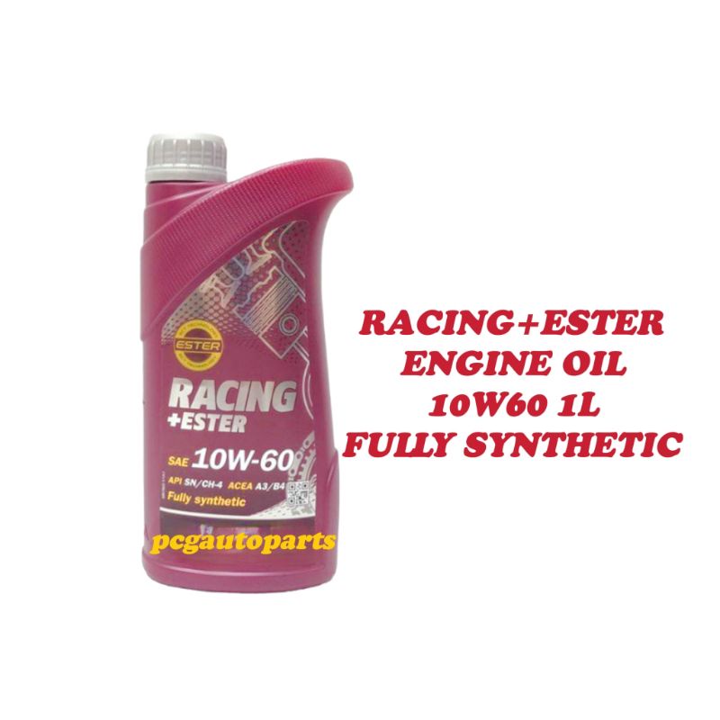 MANNOL Made in Germany Fully Synthetic 10w60 Racing+ester 10w60 engine ...
