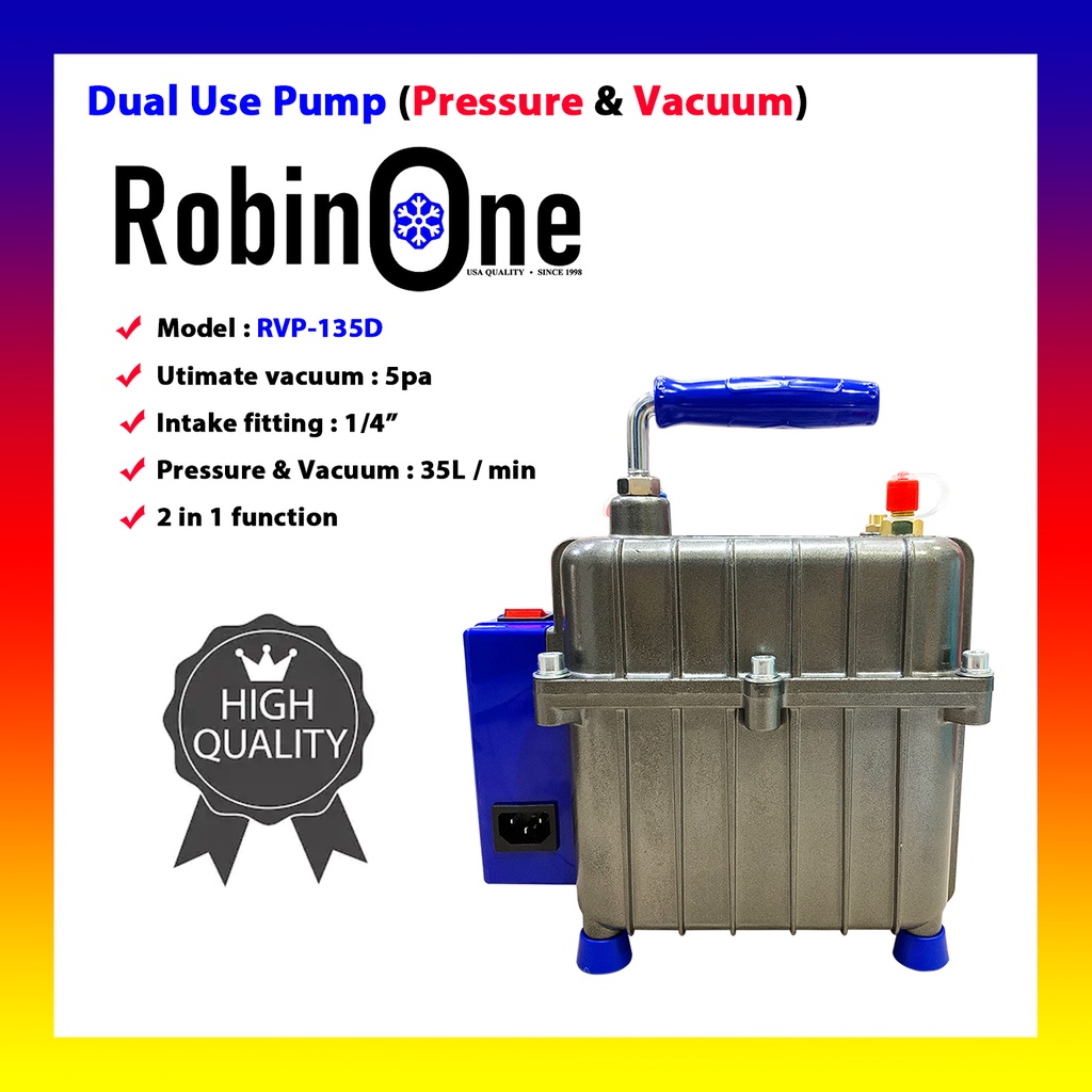 (2 IN 1) RobinOne Dual Use Aircond Vacuum Pump Shopee Malaysia
