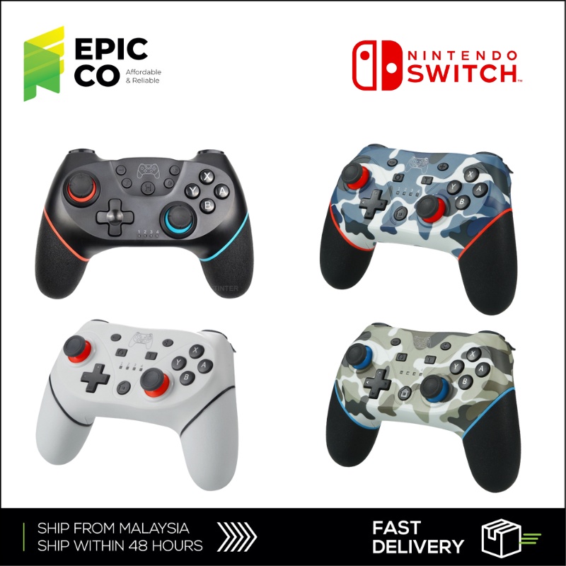 Nintendo Switch Pro Controller Vibration 6 Axis Somatosensory Bluetooth Wireless Controllers