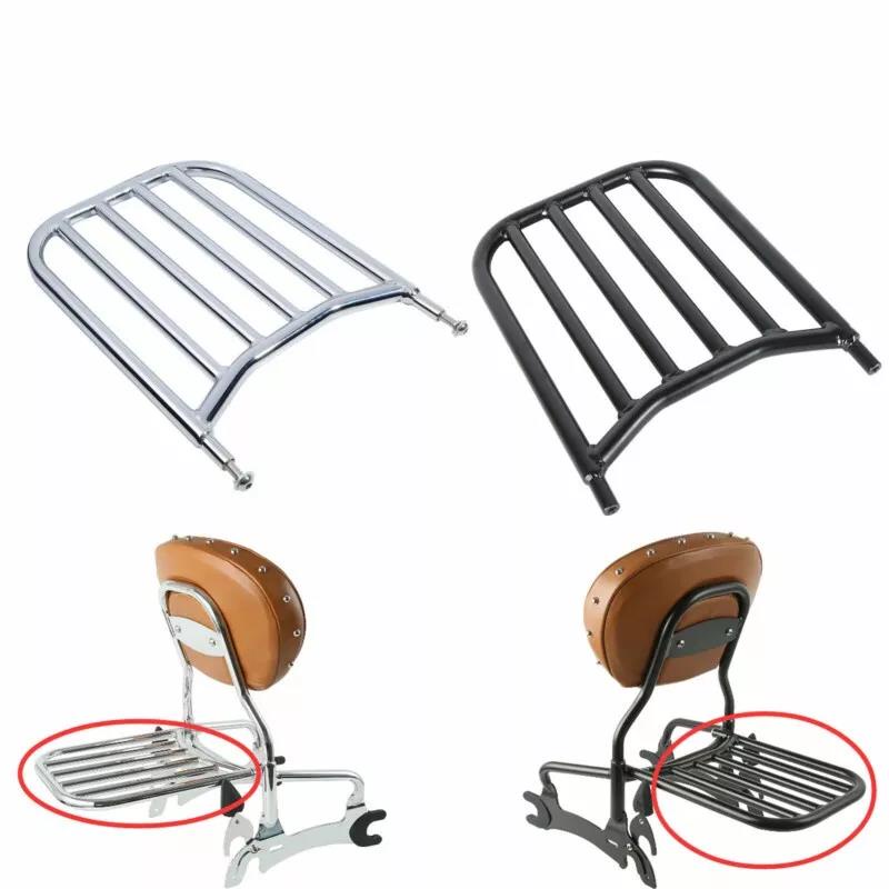 Motorcycle Backrest Sissy Bar Luggage Rack For Indian Chief Vintage ...
