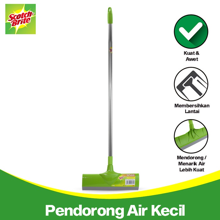 3m SCOTCH BRITE Broom/Small Water Pusher FLOOR SWEEPER 3MID77