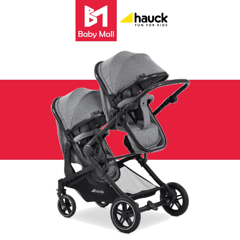 Hauck hotsell twin pram