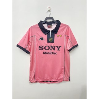 Juventus retro pink store jersey