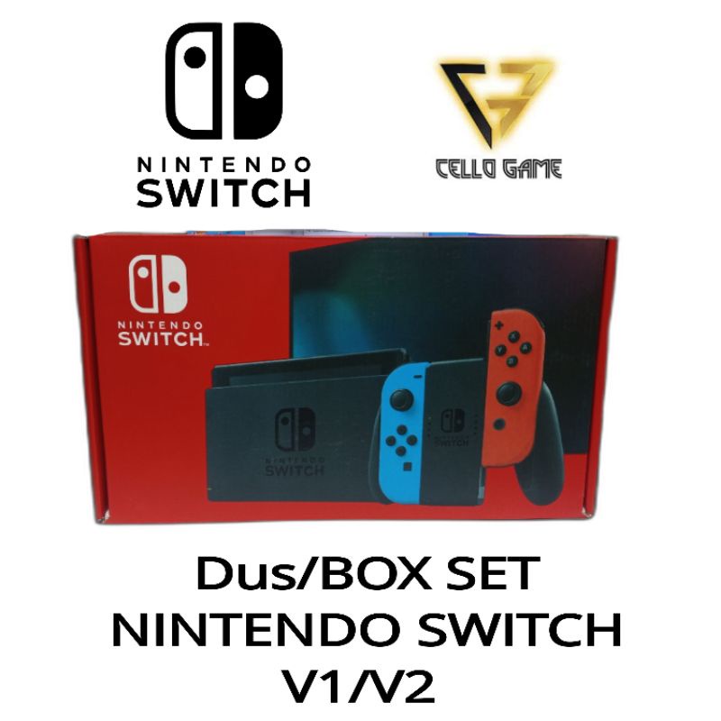 Box NINTENDO SWITCH V1/V2 Cardboard SWITCH Shopee Malaysia