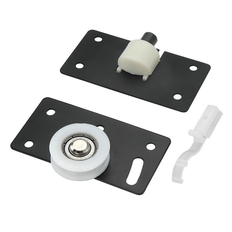 Cupboard Wardrobe Sliding Wheel Slide Rail Hanging Wheel Sliding Door Accessories