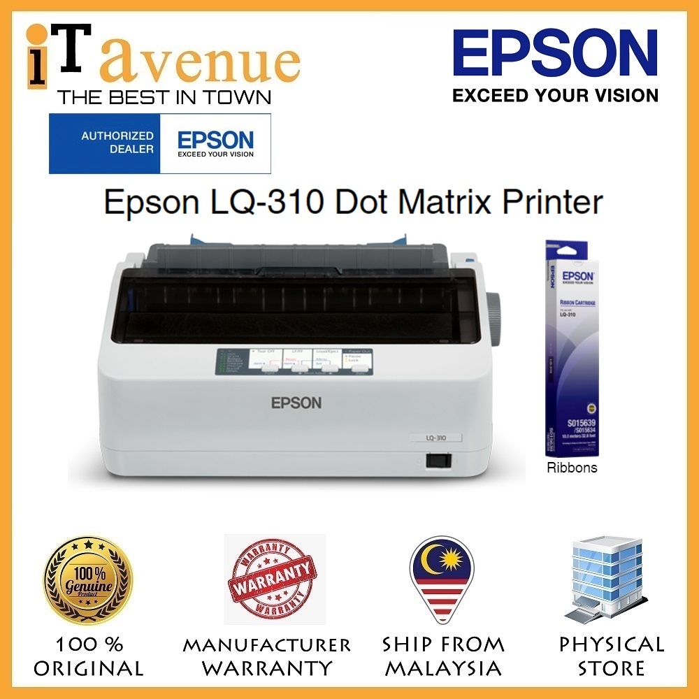 Epson LQ310 Dot Matrix Printer Shopee Malaysia