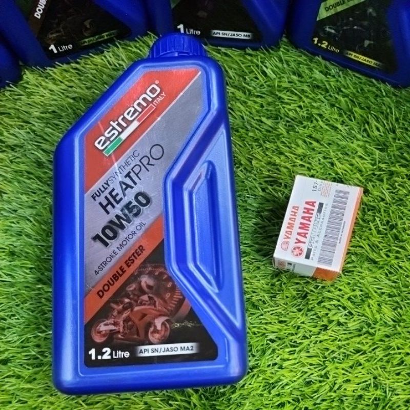 Estremo 🇮🇹 ITALY 4T Engine Oil Fully Synthetic HeaTpro 10w50 Double