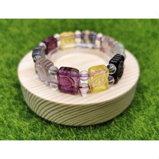 Bracelets/Bangles] (DQ187) Natural Antique Ivory Fruit Powder