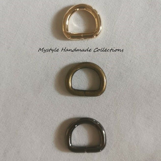 D Ring Beg Bag Buckle D Ring Bag strap buckle D Ring for making Bag DIY