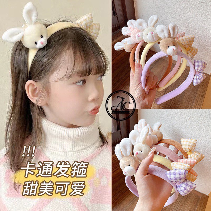 Rabbit Ribbon Headband Hair Band Head Band Cute Cekak Rambut ...