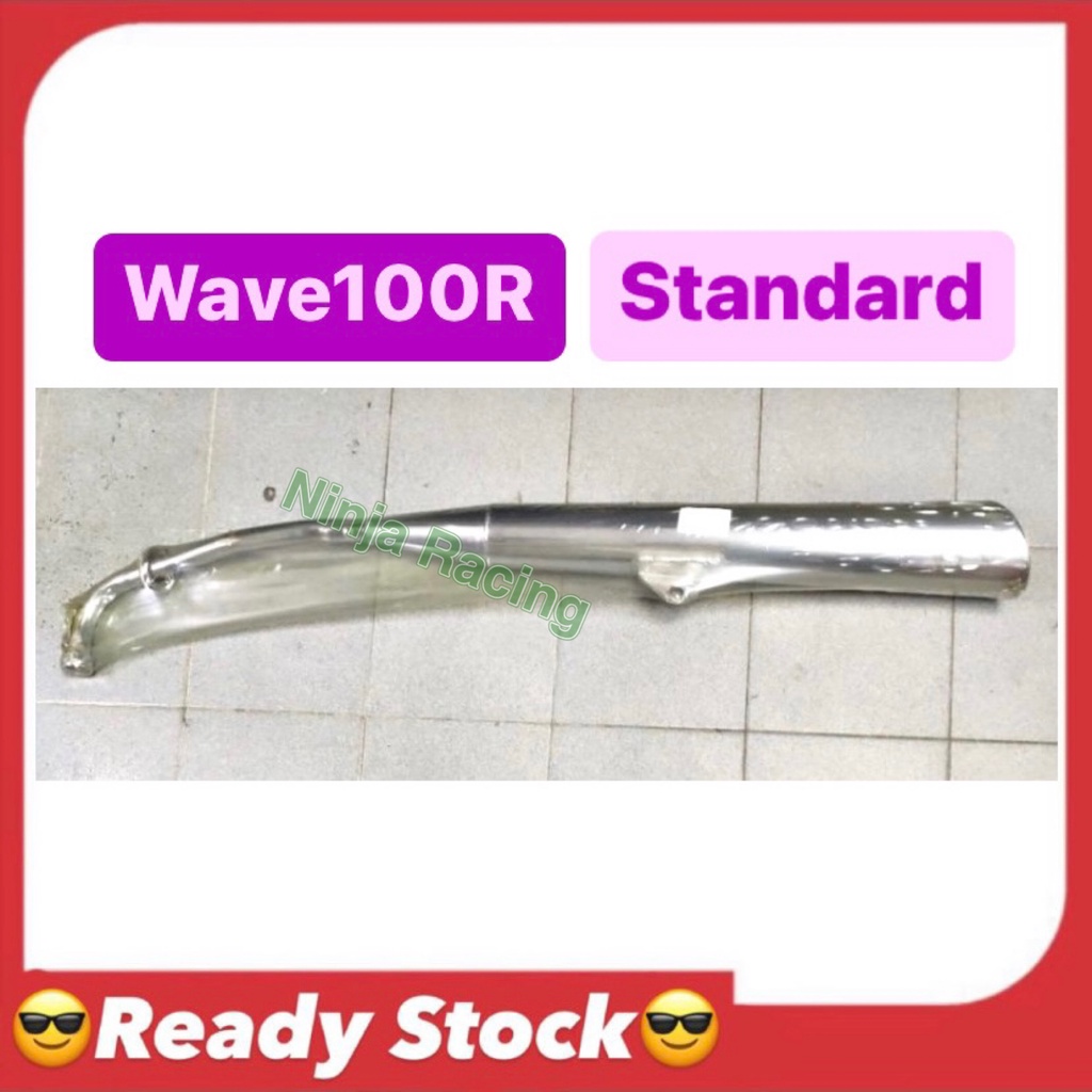 WAVE100R Exhaust pipe muffler assy honda wave100r wave 100r w100r w