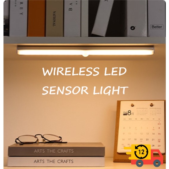 🇲🇾🔥READY STOCK🔥 Motion Sensor LED Rechargeable Induction Lamp Cabinet ...